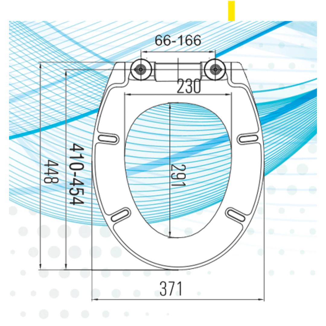 Haron Family Toilet Seat S/Close C/W Detachable Child Seat Ts-510 - Image 2