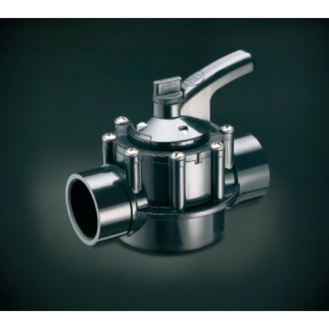 Hayward Deluxe 2 Way Ball Valve Black - Image 2