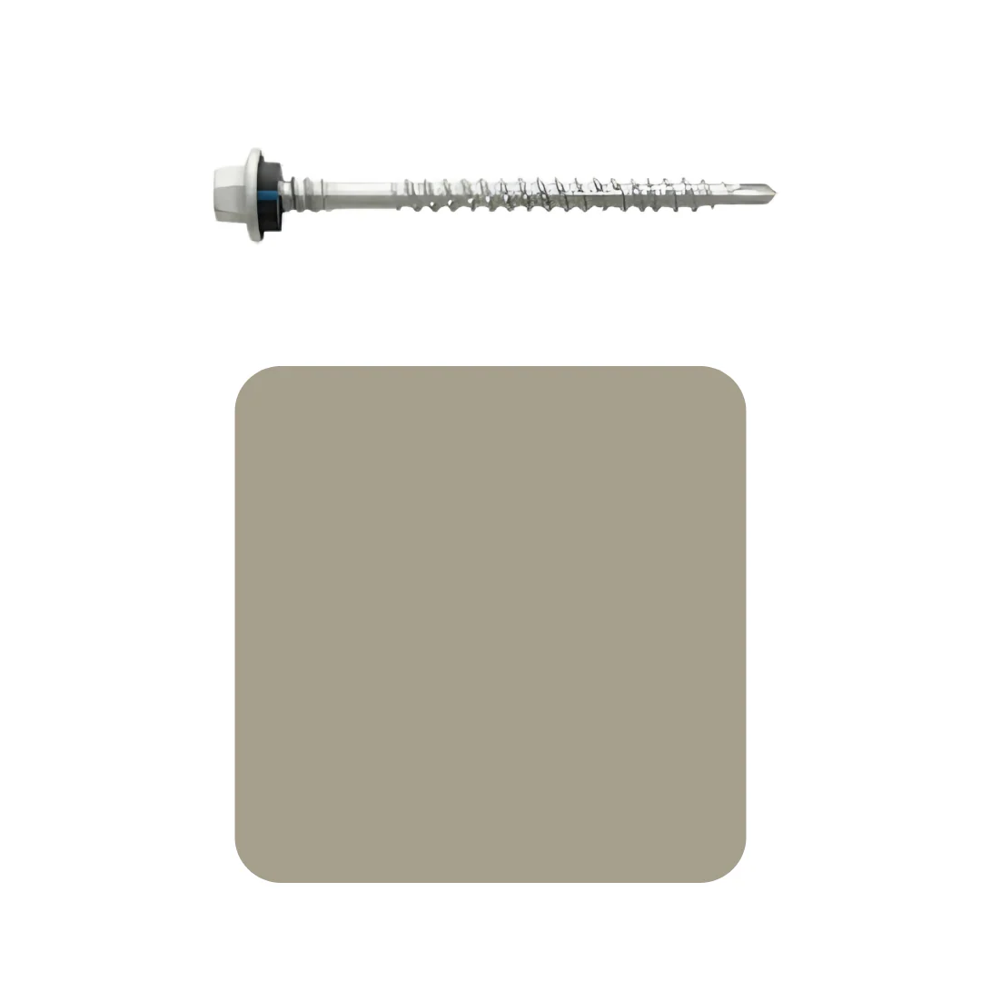 Roofing Screw Timber/Metal M6# 50mm Colorbond (100 Pack) - Image 4