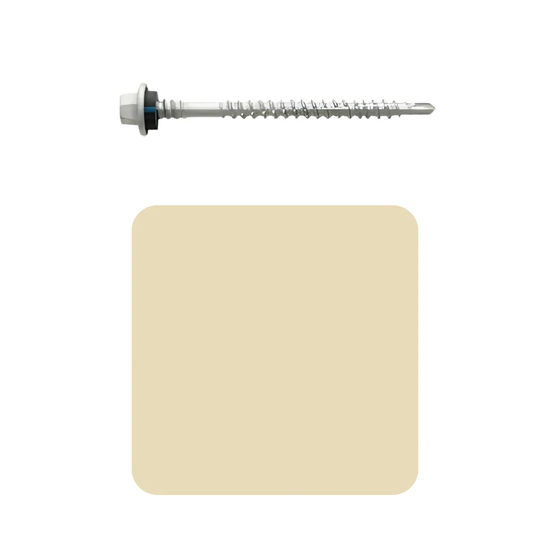 Roofing Screw Timber/Metal M6# 50mm Colorbond (1000 Pack) - Image 3