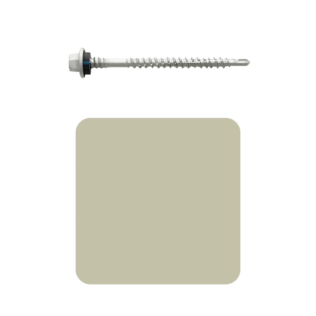 Roofing Screw Timber/Metal M6# 50mm Colorbond (1000 Pack) - Image 6