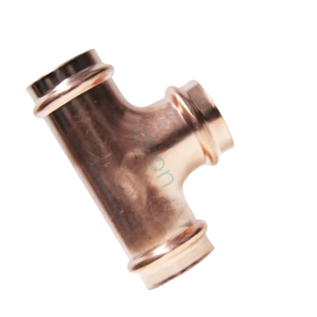 Copper Press High Temperature Equal Tee - Water - Image 3