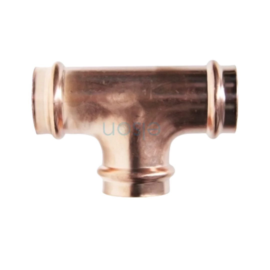 Copper Press High Temperature Equal Tee - Water - Image 4