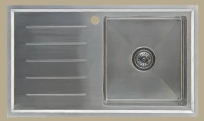 Interchange Kingston Single Bowl Sink with Drainer - 850 X 500 X 200 - Image 4