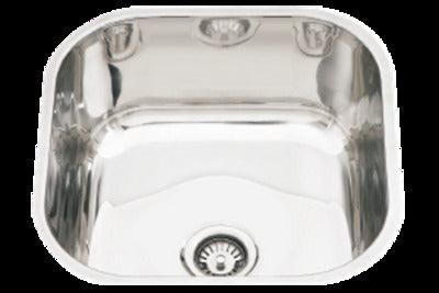 Interchange Uptown Pressed Undermount S/S Sink - 300 X 300 X 145