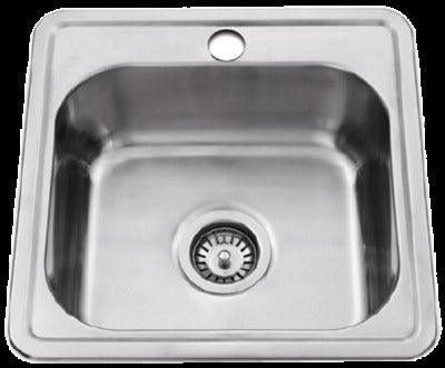 Interchange Uptown Bar Sink 1 Tap Hole 385 X 385 X 145 Bs385