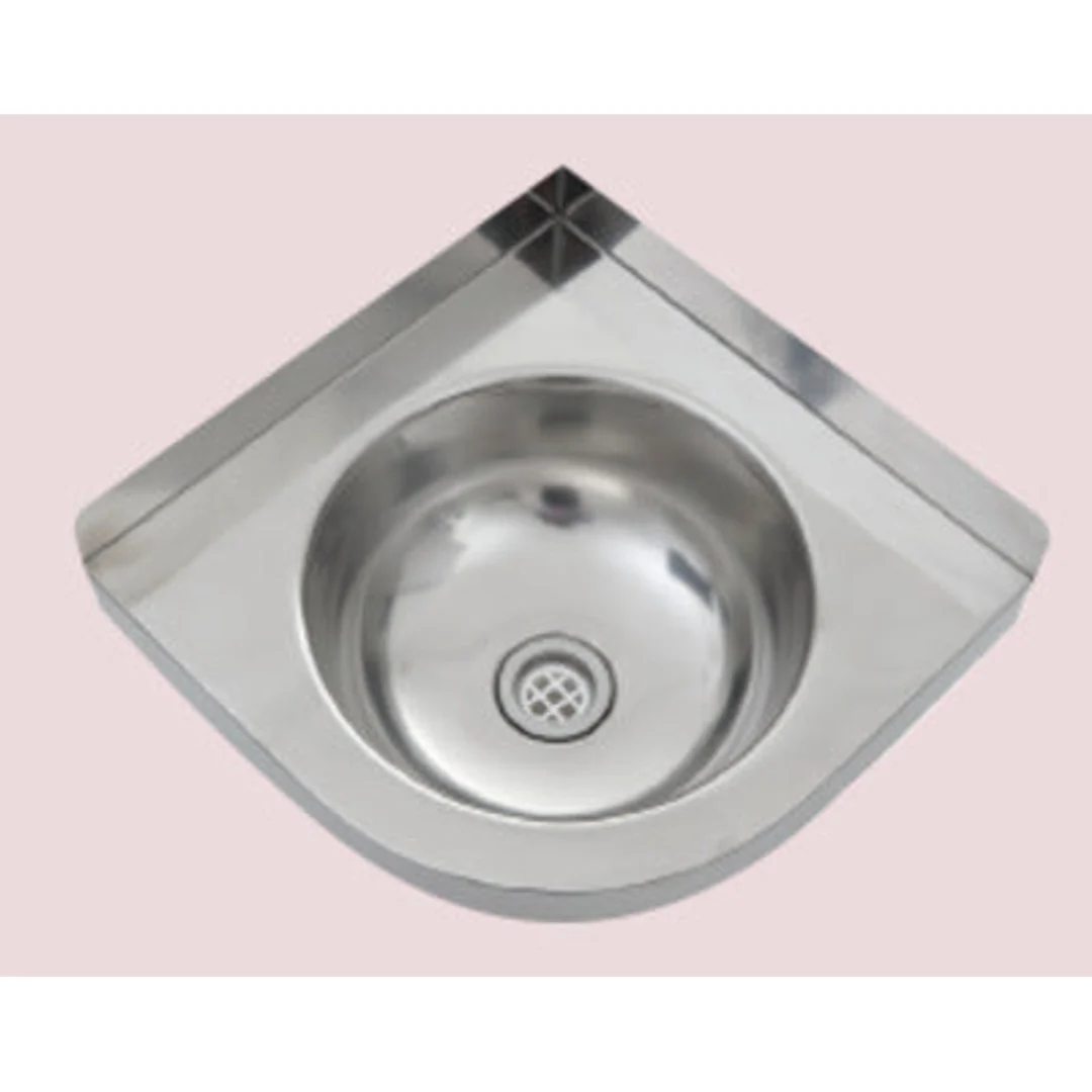 Interchange Uptown Corner Wash Basin S/Steel 360 X 360 X 170 Sscb - Image 2