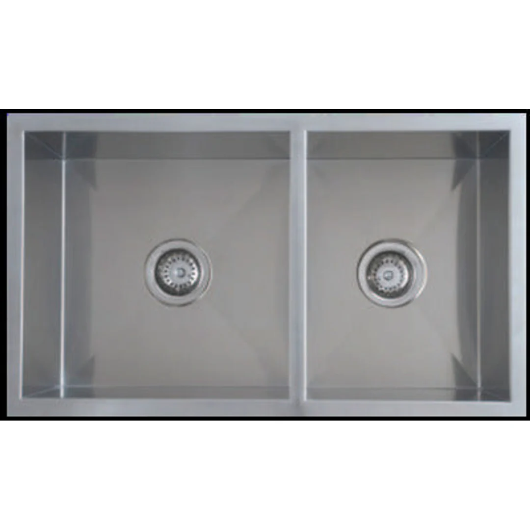 Interchange Uptown 1 & 3/4 Bowl Sink 775 X 450 X 200 - Square Corner - Image 2