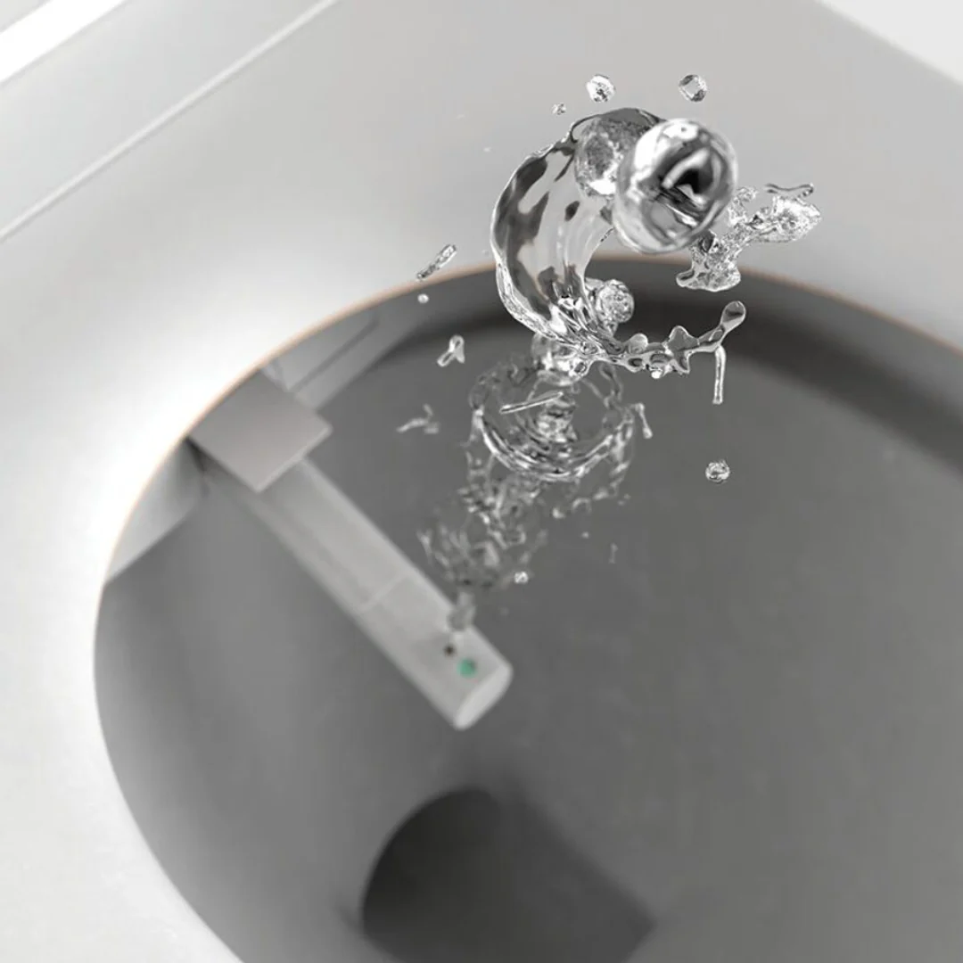 Johnson Suisse Avanzo Smart Toilet Wall Faced Rimless Suite - Image 7