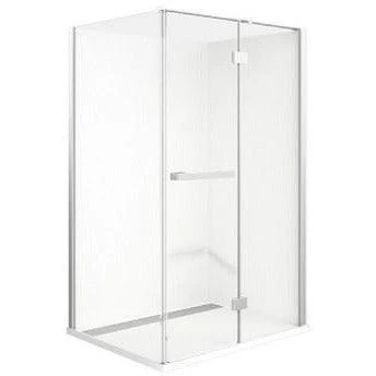Johnson Suisse Barossa Pivot 1000 X 1000 Semi Frameless Pivot Front Panel Kit Ksspv40Chp - Image 3