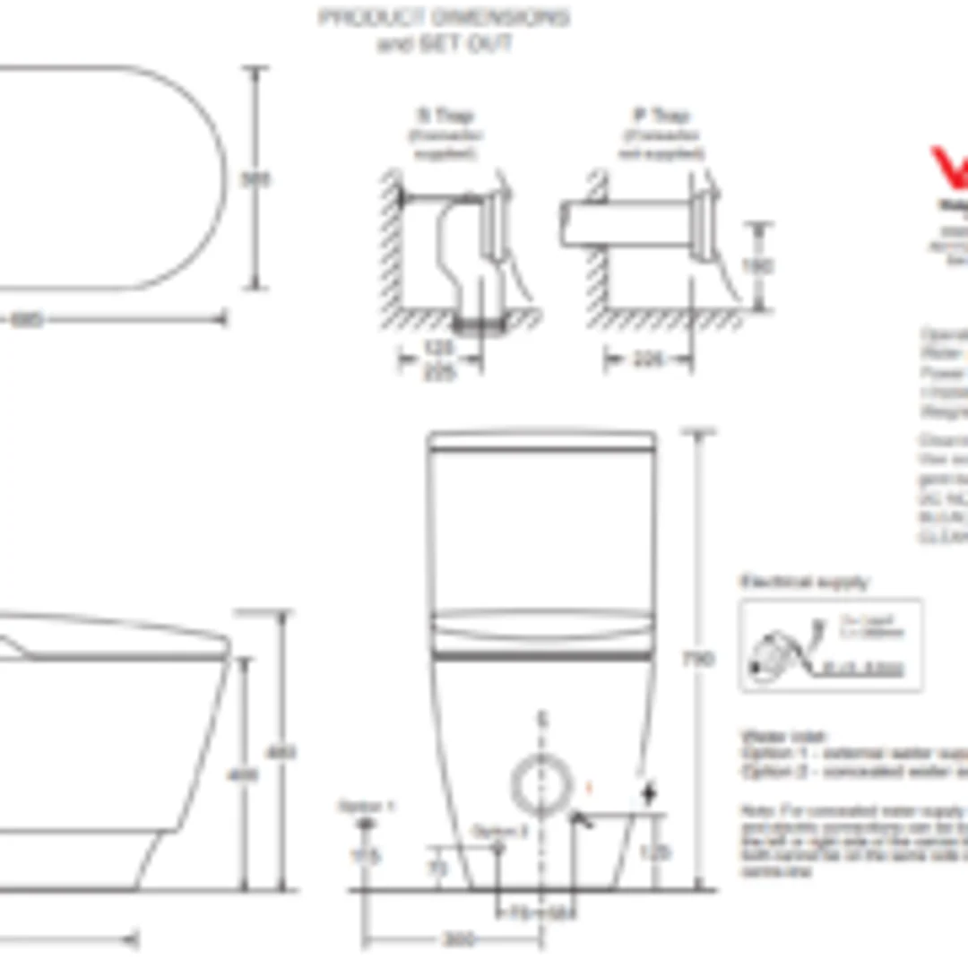Johnson Suisse Listo Smart Shower Toilet - Image 2