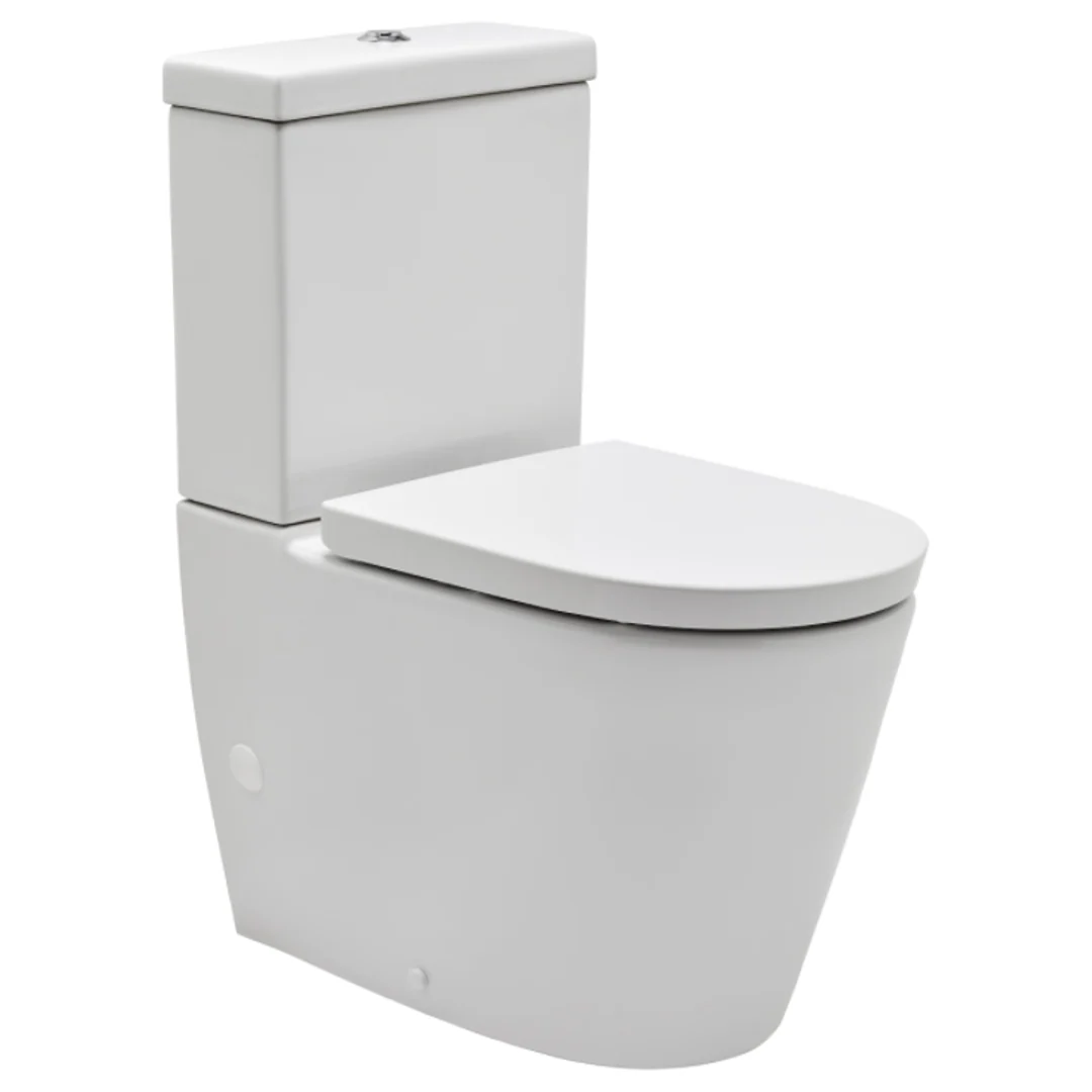 Johnson Suisse Venezia Ambulant Rimless Flush To Wall Toilet Suite - Image 2