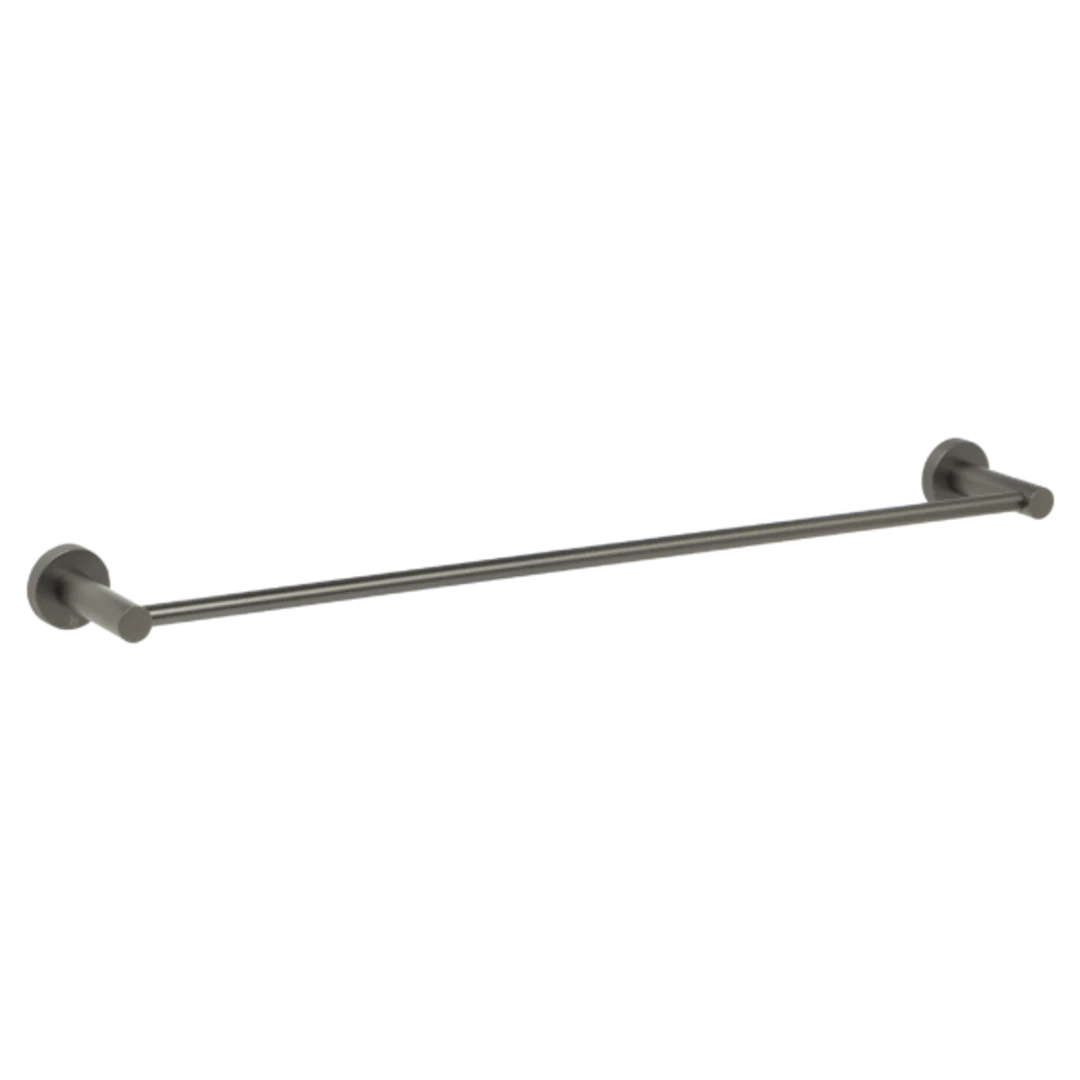 JOHNSON SUISSE VENEZIA SINGLE TOWEL RAIL 600MM GUN METAL