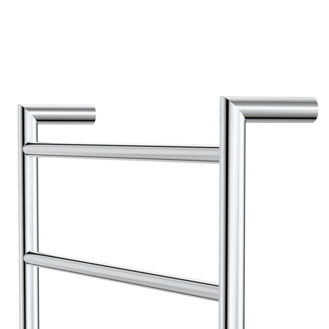 Fienza Kaya Round Heated Towel Rail 60120 Chrome 9 Bars 600 X 1200 X 100mm - Image 6