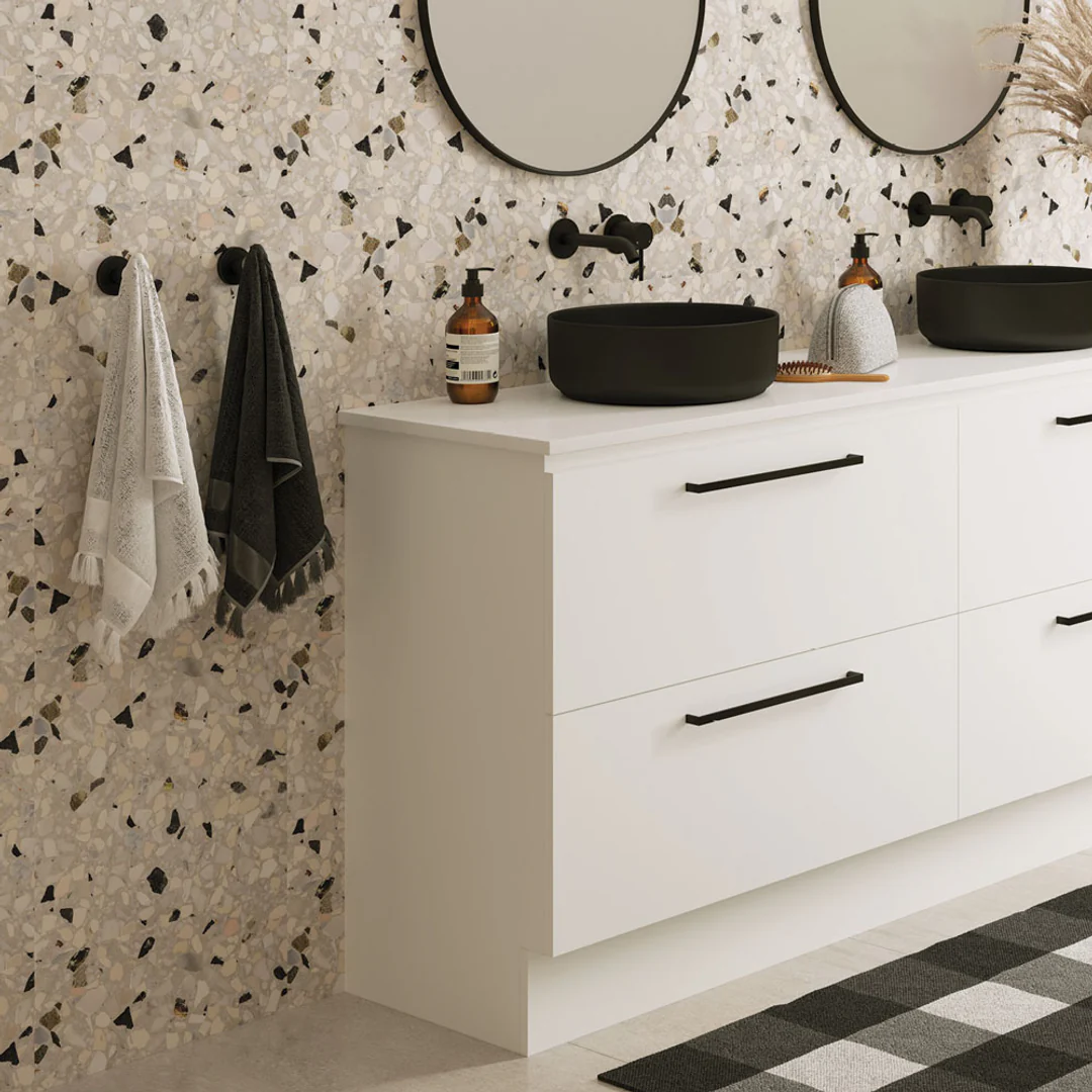 Fienza Kaya Single Robe Hook Matte Black - Image 4