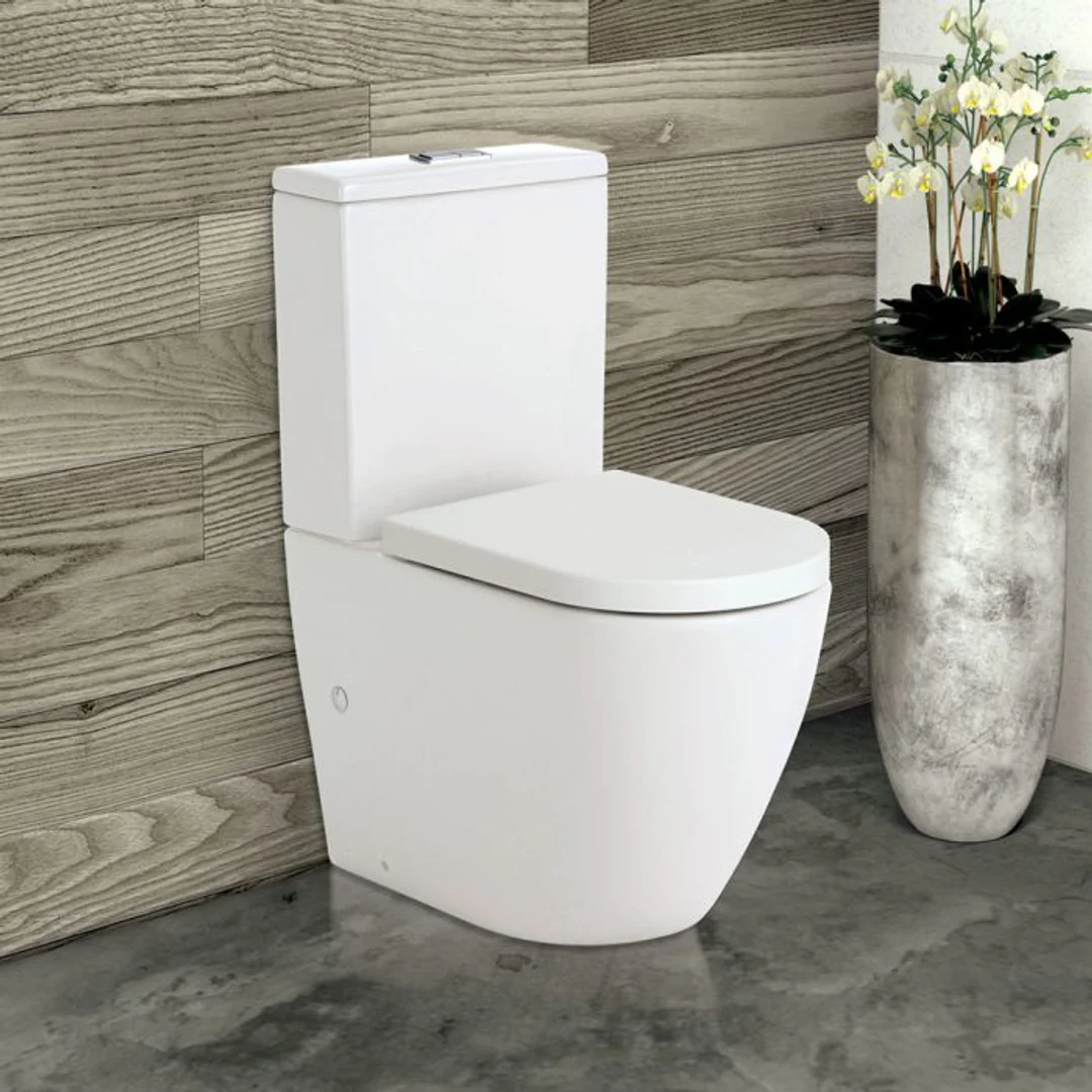 KOKO RIMLESS S TRAP 90-160 RIMLESS TOILET SUITE 4.5/3 LITRE 4 STAR(FIENZA P#:K002A) - Image 7
