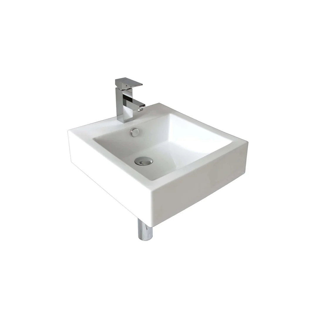 Kyra Above Counter/Wall Basin 440 X 480 X 135 White Sbc-010B - Image 2