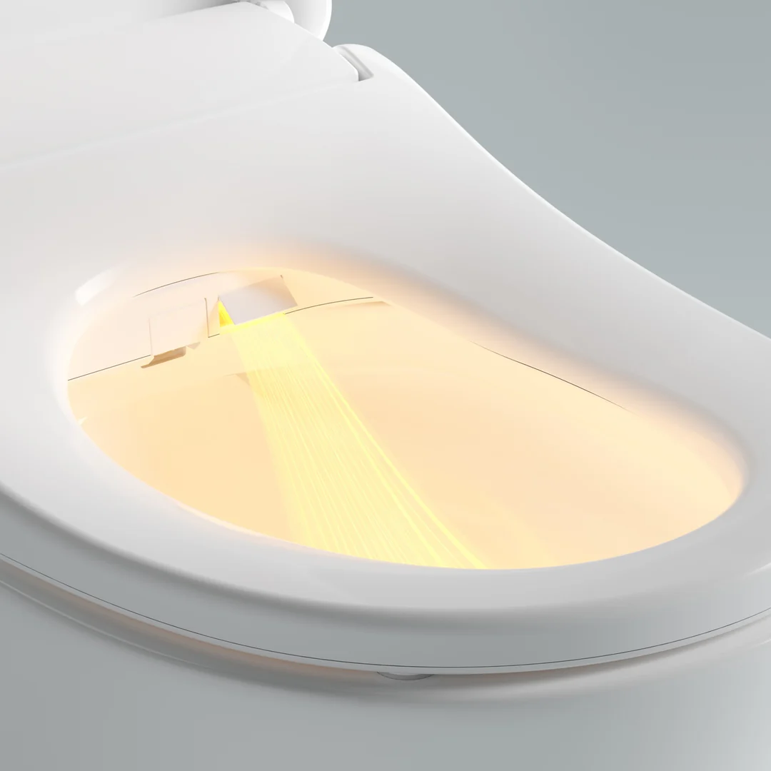 Lafeme Catania Bidet Seat With Vega Tornado Rimless Toilet - Image 6