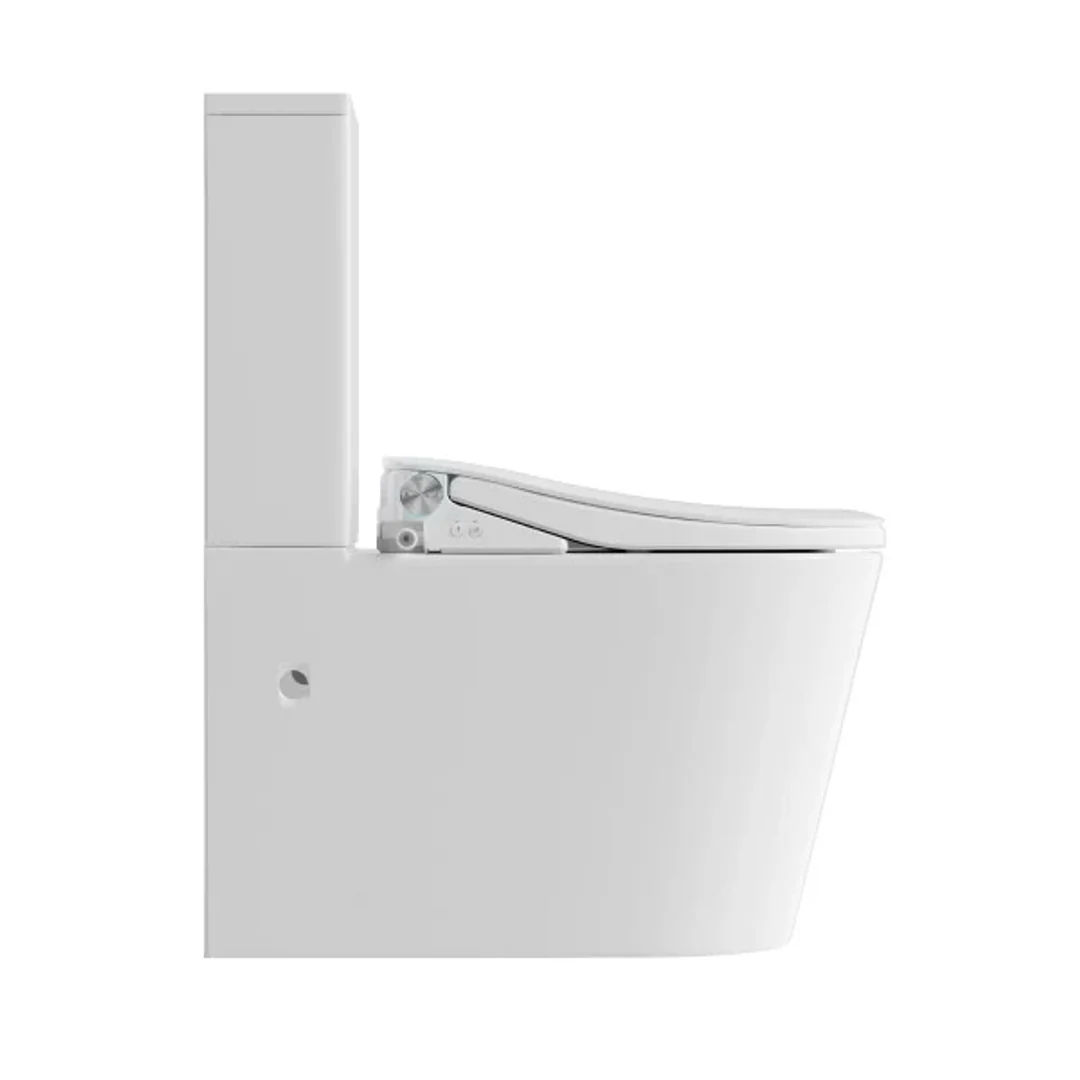 Lafeme Thea Standard Bidet Seat With Luna Rimless Toilet - Image 4