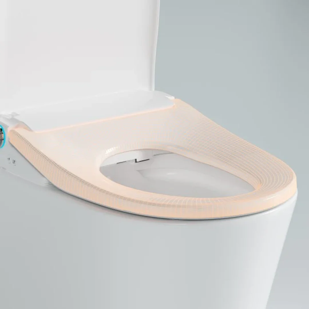 Lafeme Thea Standard Bidet Seat With Luna Rimless Toilet - Image 5