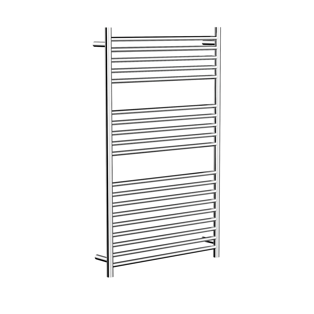 Linsol Allegra 19 Bar Wide Heated Towel Rail - Chrome