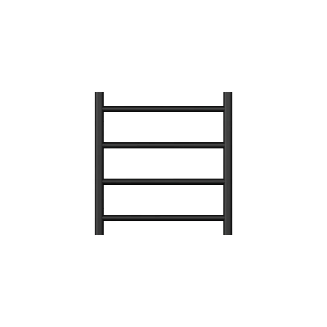 Linsol Allegra 4 Bar Heated Towel Rail - Matte Black - Image 3