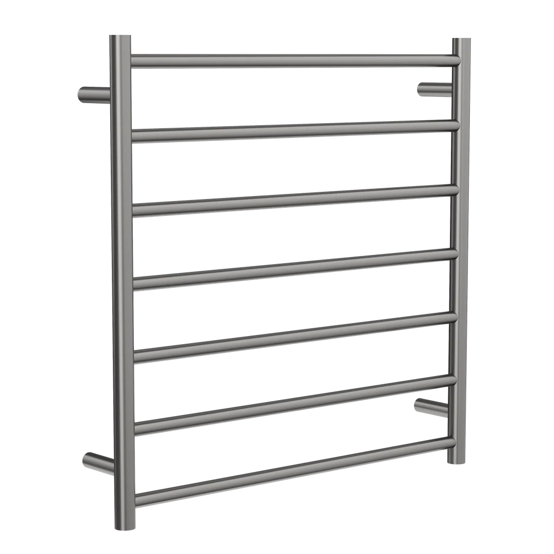 Linsol Allegra 7 Bar Heated Towel Rail - Gunmetal