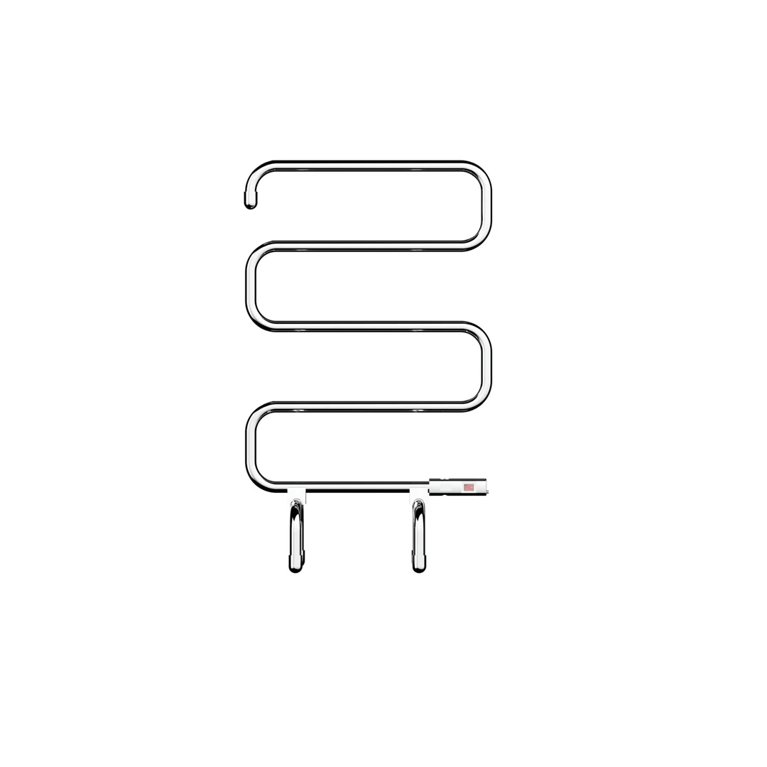 Linsol Avid Freestanding 5 Bar Heated Towel Rail - Chrome - Image 3