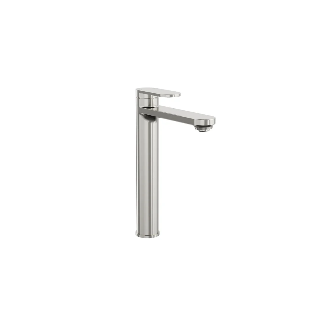 Linsol Capo Tall Basin Mixer - Brushed Nickel - Image 3