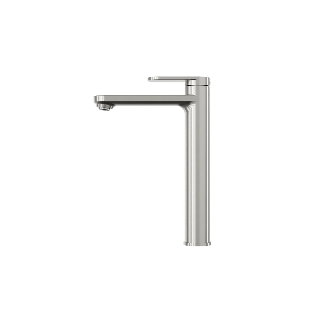 Linsol Capo Tall Basin Mixer - Brushed Nickel - Image 4