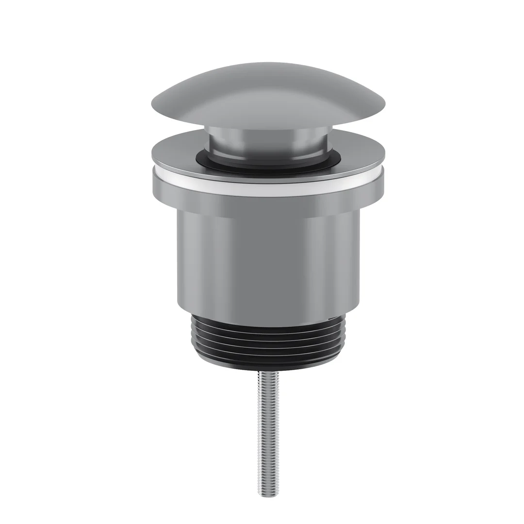 Linsol Ezyflow 32/40Mm Universal Pop-Up Plug & Waste With Optional Overflow Gunmetal
