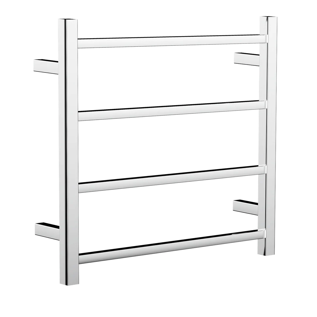 Linsol Spirit 4 Bar Non Heated Towel Rail - Chrome