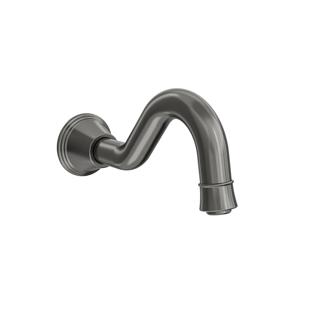Linsol Vintage Bath Spout Only - Gunmetal - Image 3