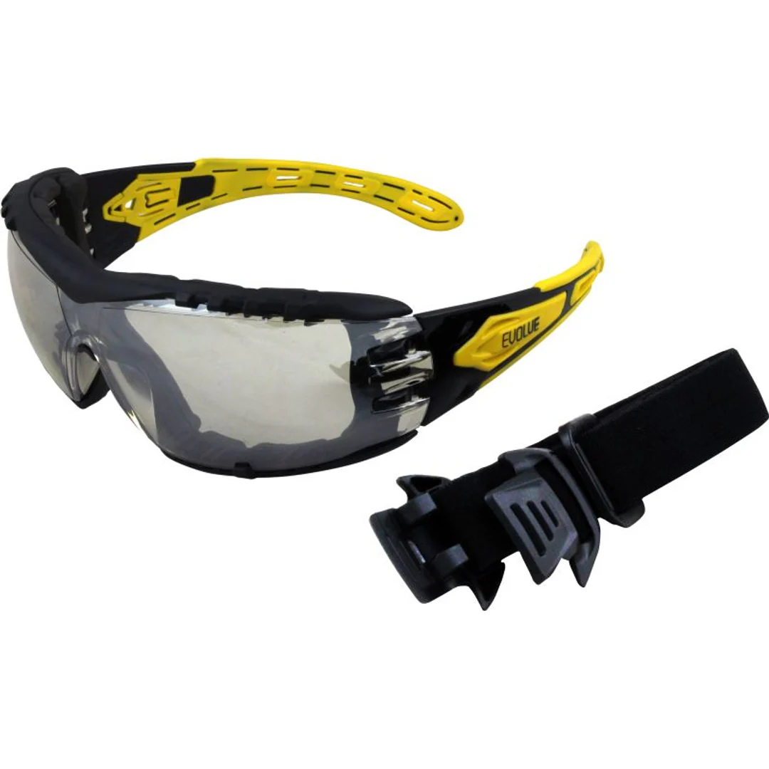 Maxisafe Evolve Safety Glasses with Gasket and Headband - Image 2