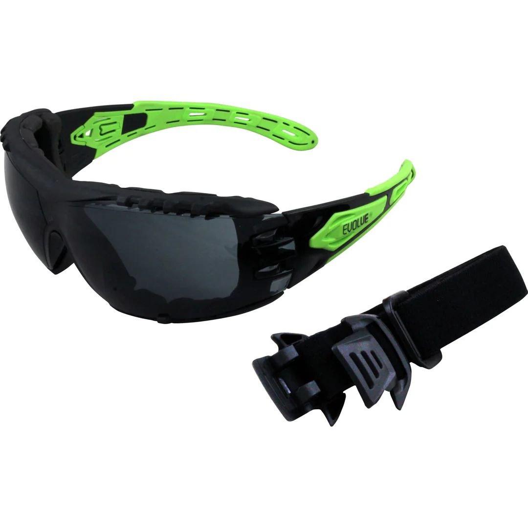 Maxisafe Evolve Safety Glasses with Gasket and Headband - Image 3