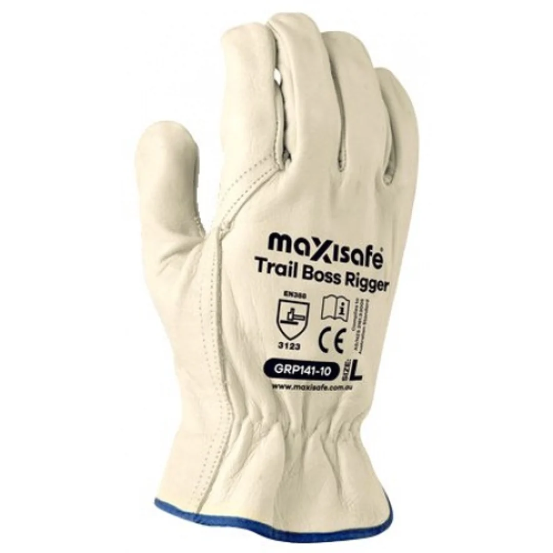 Maxisafe Premium Beige Rigger Glove (Pair) - Image 2