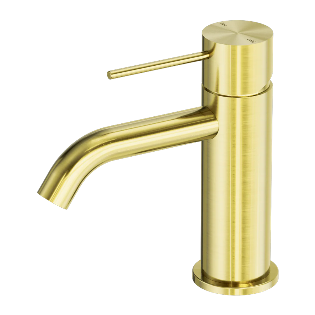 Nero Mecca Basin Mixer Brushed Gold - Image 2
