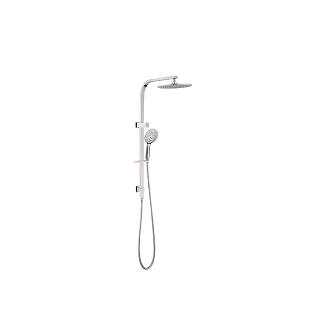 Nero Bianca New Shower Set Brushed Nickel - Image 2