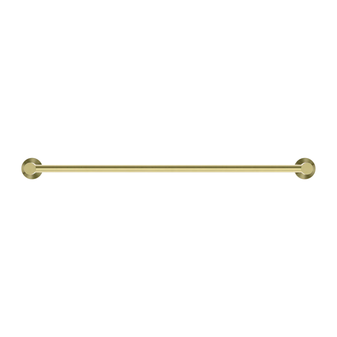 Nero Mecca Double Towel Rail 600Mm Brushed Gold - Image 4