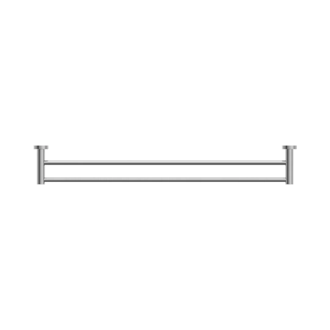 Nero Mecca Double Towel Rail 800Mm Chrome - Image 4