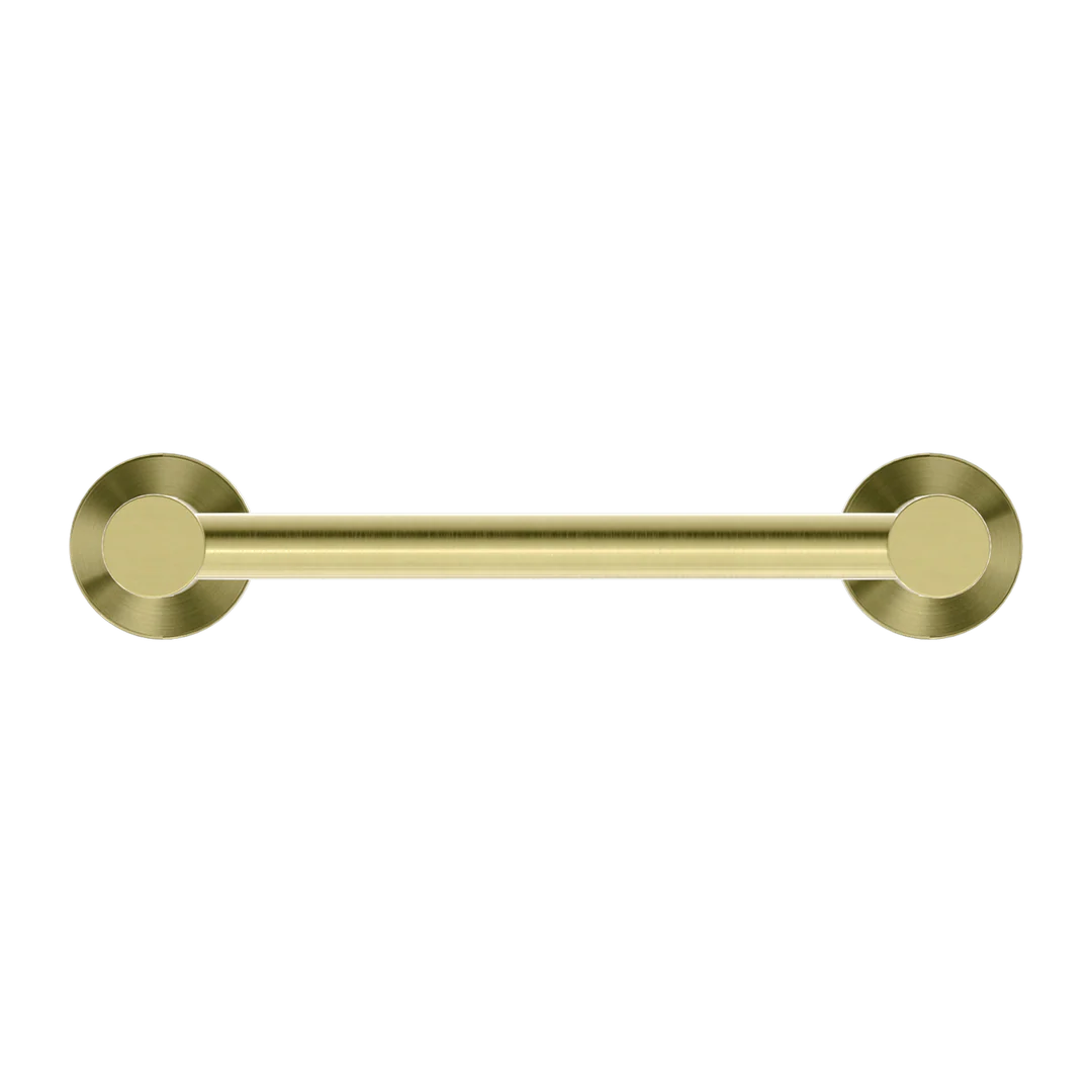 Nero Mecca Hand Towel Rail Straight Brushed Gold - Image 4