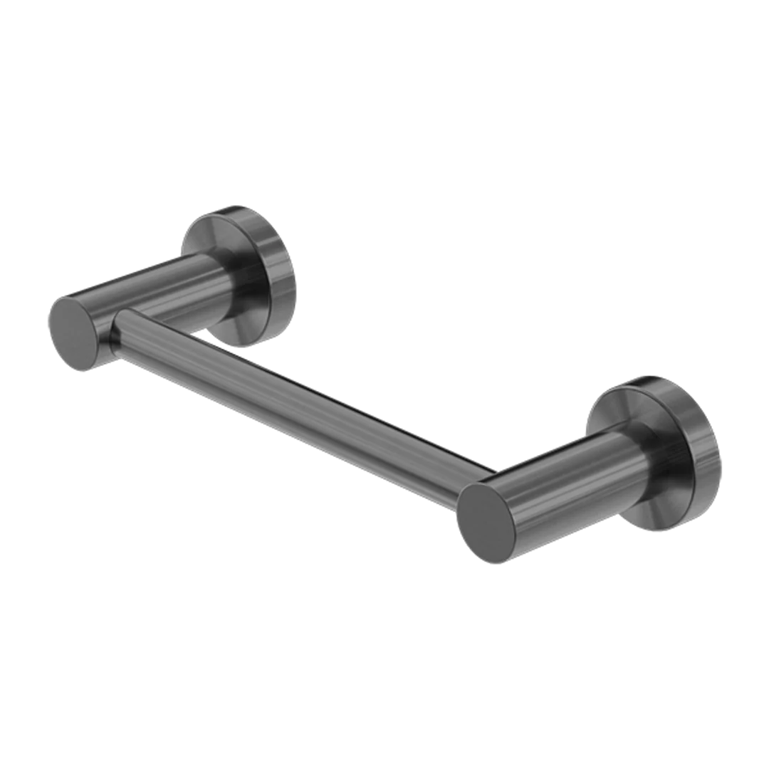 Nero Mecca Hand Towel Rail Straight Gun Metal