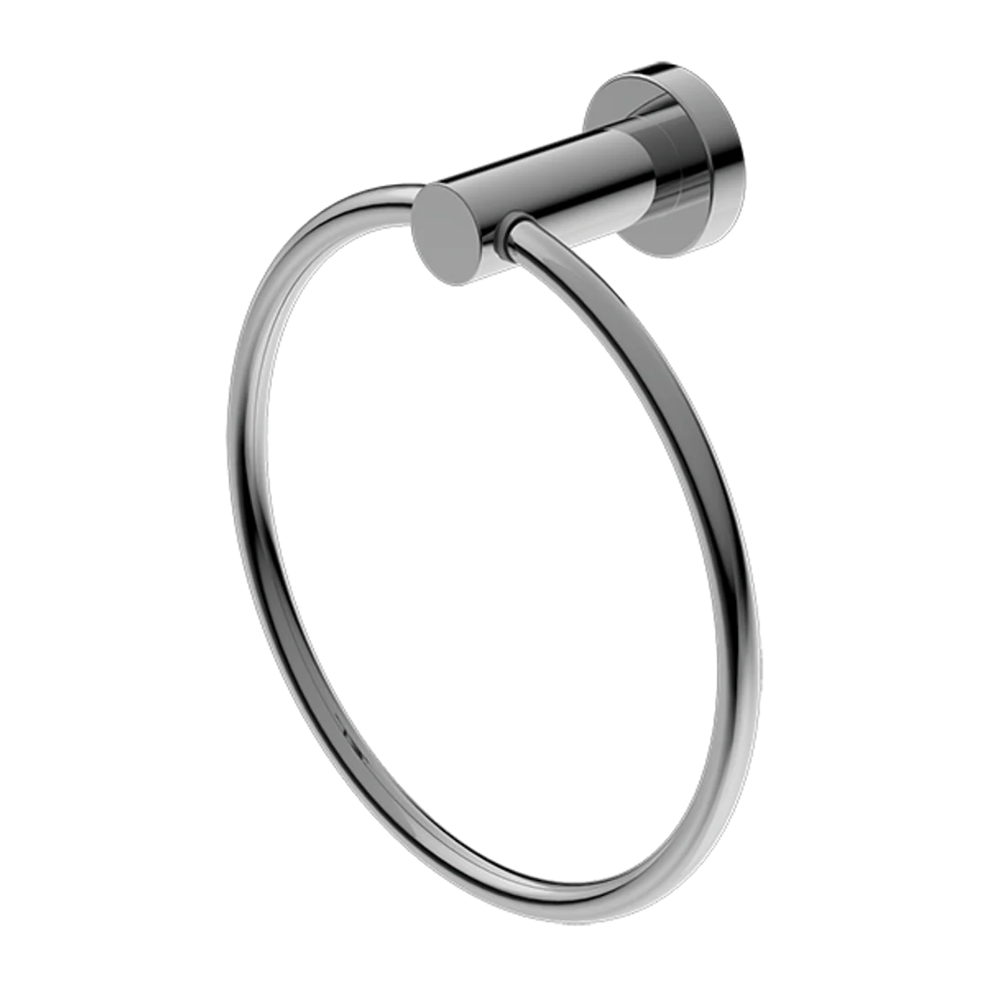 Nero Mecca Towel Ring Round Chrome
