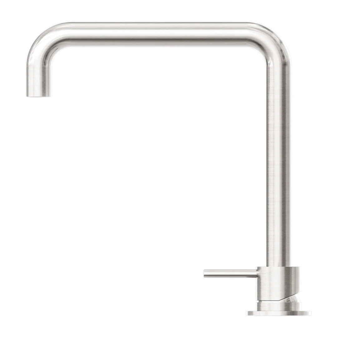 Nero Mecca Hob Basin Mixer Square Spout Gun Metal - Image 4