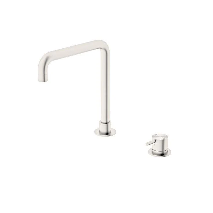 Nero Mecca Hob Basin Mixer Square Spout Gun Metal - Image 5