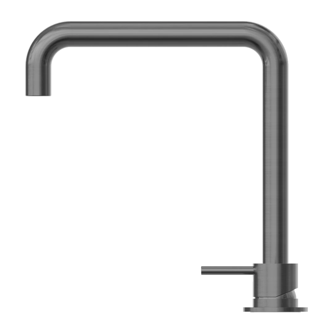 Nero Mecca Hob Basin Mixer Square Spout Brushed Nickel - Image 6