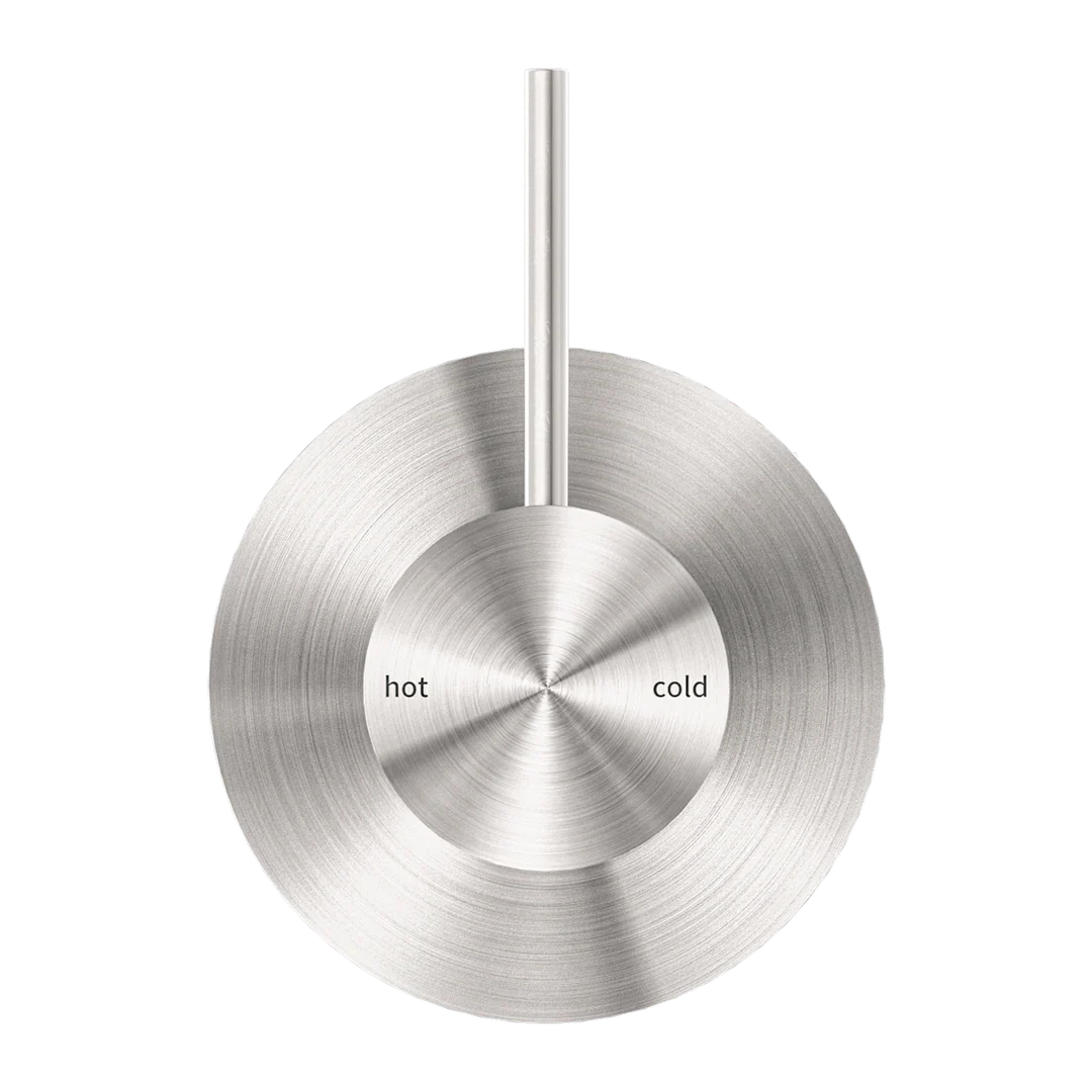 Nero Mecca Shower Mixer Handle Up Brushed Nickel - Image 4