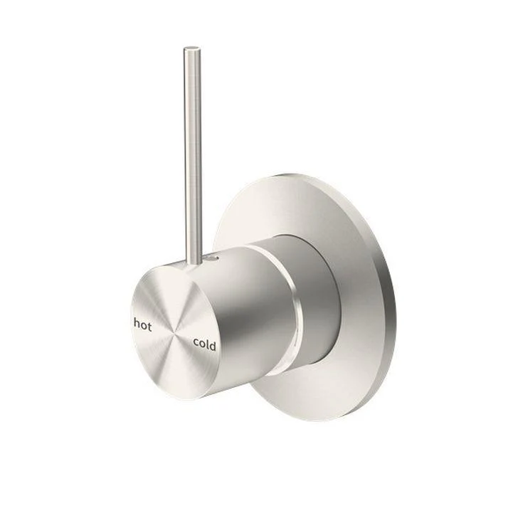 Nero Mecca Shower Mixer Handle Up Brushed Nickel - Image 5