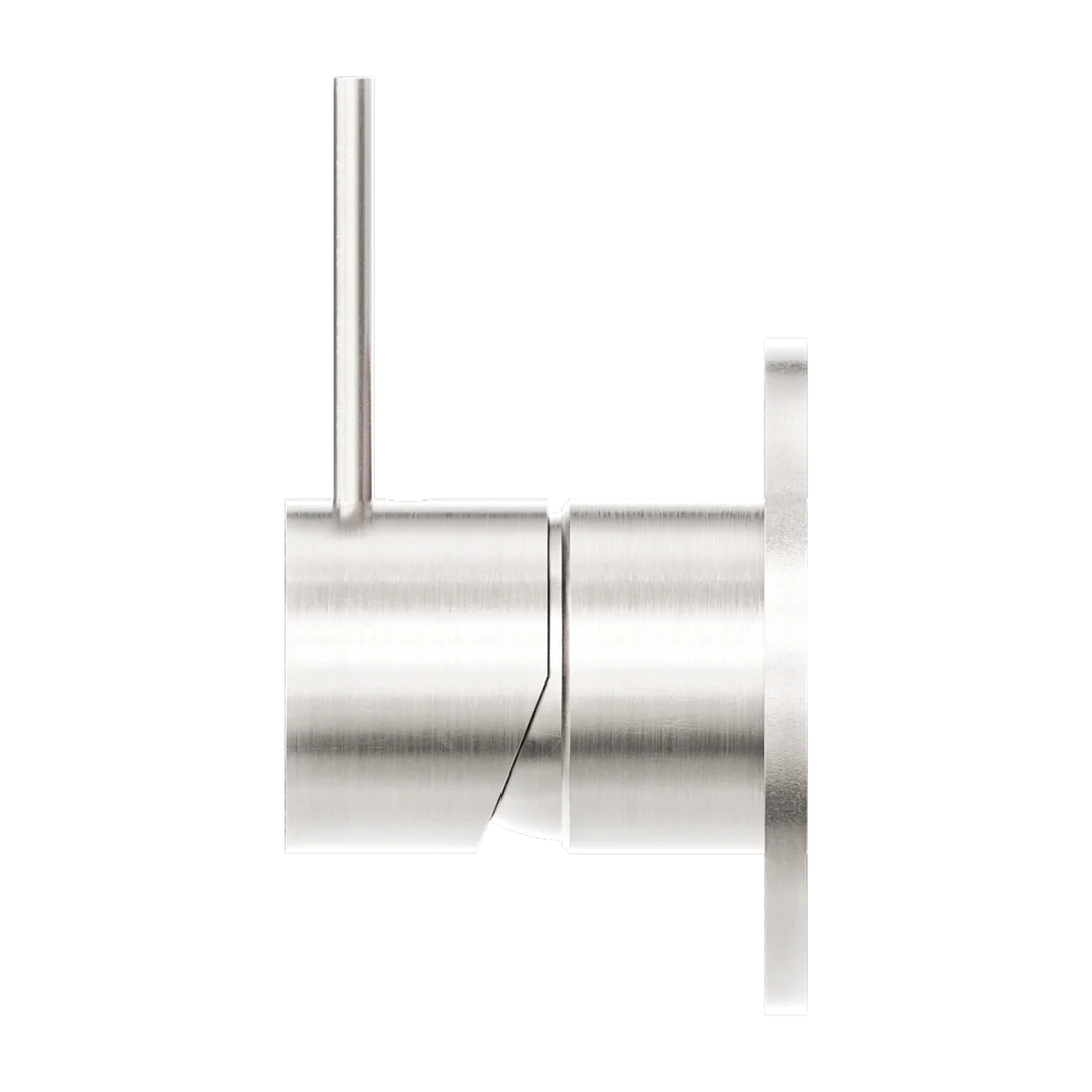 Nero Mecca Shower Mixer Handle Up Brushed Nickel - Image 6