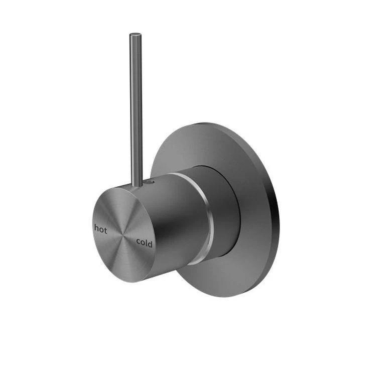 Nero Mecca Shower Mixer Handle Up Gun Metal - Image 5